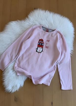 Піжамна флісова кофта 12/13 років yd