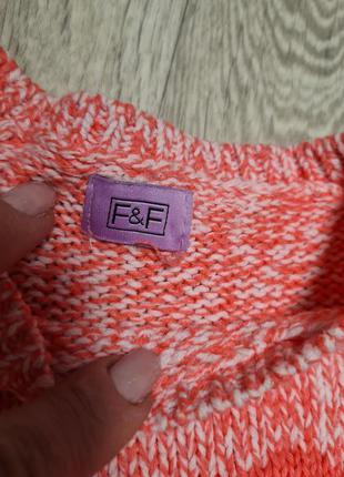 Детский свитер для девочки от f&f на 5-6 лет4 фото