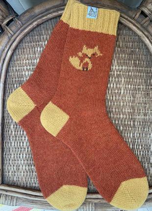 Шкарпетки з вовни альпаки