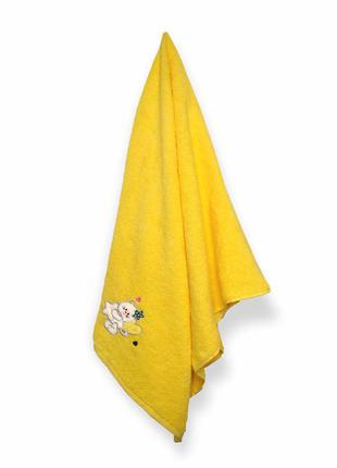 Детское полотенце 70х140 махровое с вишивкой дитячий махровий рушник з вишивкою3 фото