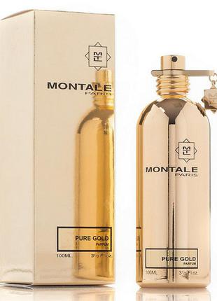 Женская парфюмированная вода montale pure gold, 100 мл