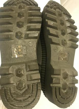 Ботиночки цвета хаки 40 размер ( 25,5 см стопа)4 фото
