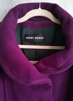 Новое женское демисезонное брендовое кашемировое пальто. осеннее gerry weber.3 фото