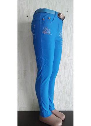 Котонові штани для дівчинки,