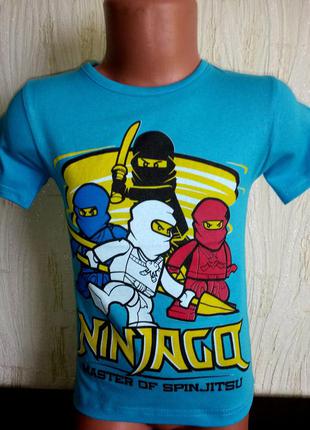 Футболка для мальчика нинзяго, ниндзяго. ninjago 1042 фото