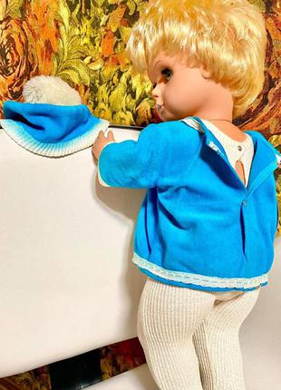 Большая винтажная кукла - пупс гдр.  германия куколка.7 фото
