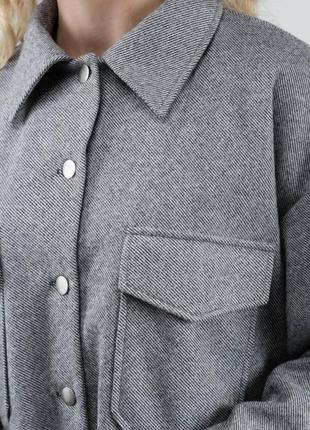 Стильна куртка рубашка сорочка5 фото