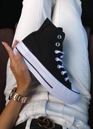 Converse chuck taylor all star platform3 фото