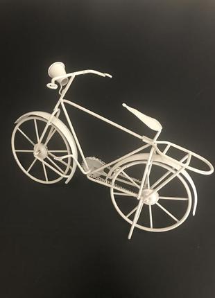 Велосипед металевий декор