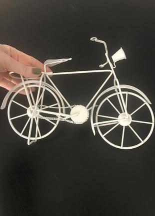 Велосипед металевий декор2 фото