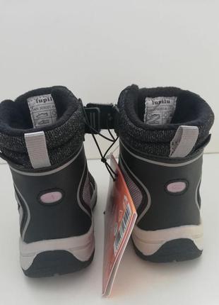 Теплые зимние термо ботинки сапожки чобітки 20 21 размер 13 13,5 см стелька3 фото