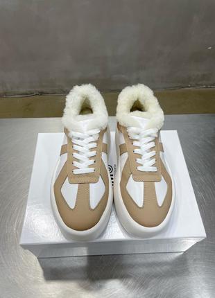 Кеды зимние maison margiela