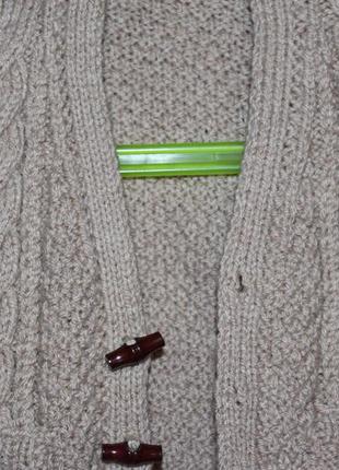 Вязаная кофта / свитер на 3-6 месяцев2 фото