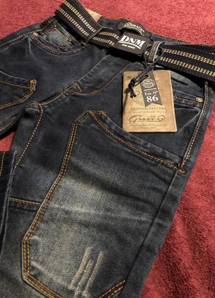 Стильные джинсы венгрия 🇭🇺  на рост 134 и 140 см4 фото