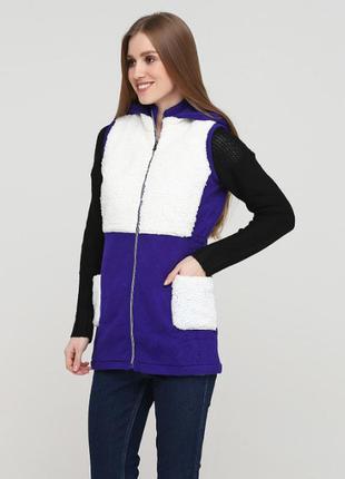 Желет комбинированый