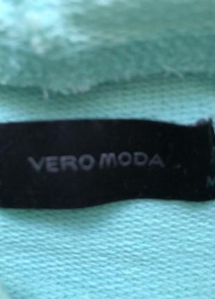 Кофта/бобка/реглан/ vero moda/ размер xs/s/бирюзового цвета5 фото