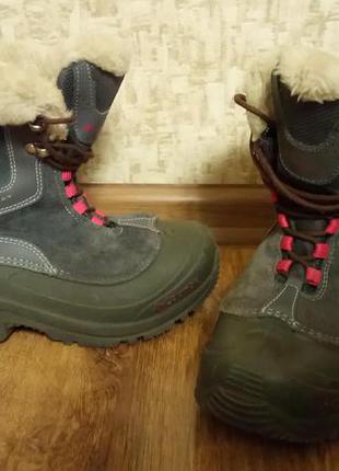 Ботинки сапожки зимние columbia youth omni-heat winter snow boot by1291-022