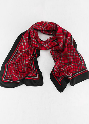 Стильный платок шарф в гусиную лапку