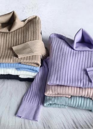Гольф водолазка рубчик светр светер джемпер пуловер свитер кофта6 фото