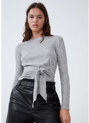 Теплий гольф zara в рубчик /нова колекція