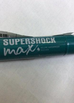 Тушь avon super shock max-водостойкая