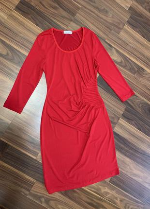 Оригинальное платье calvin klein 😍 красное платье ❤️
