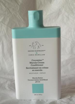 Кондиционер для волос drunk elephant cocomino marula cream conditioner, 240 мл2 фото