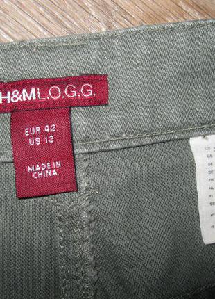 Базовая летняя юбка m-l h&m3 фото