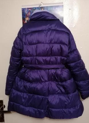 Снижка стильная детская куртка пуховик удлиненная9 фото