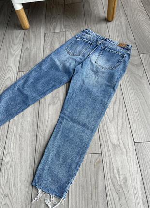 Женские прямые джинсы bershka6 фото