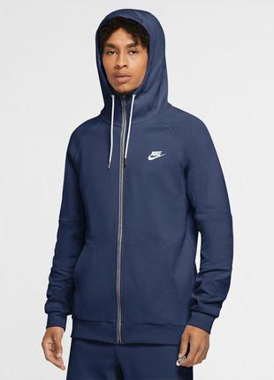 Спортивна кофта nike m nsw modern hoodie fz flc cu4455-410