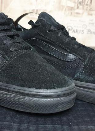 Кроссовки vans old skool triple black2 фото