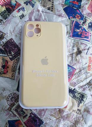 Чехол iphone 11 pro max silicone case айфон