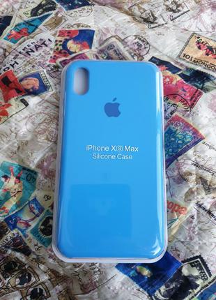 Чехол iphone xs max silicone case айфон