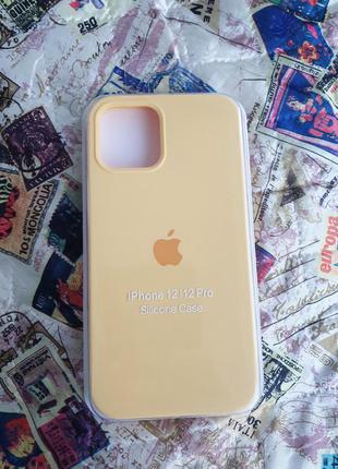 Чехол iphone 12 / 12 pro silicone case айфон чохол