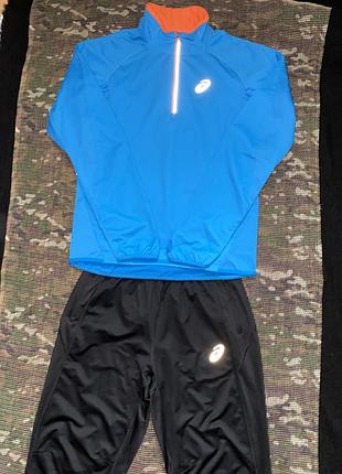 Термо лонгслив asics motion therm running, оригинал, размер s9 фото
