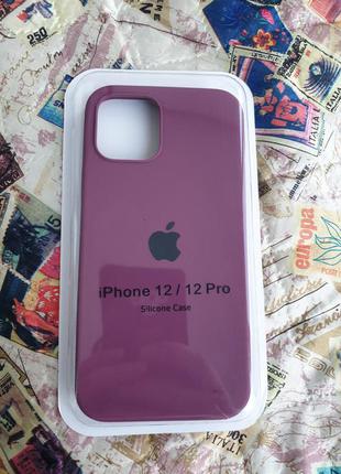 Чехол iphone 12 / 12 pro silicone case айфон чохол