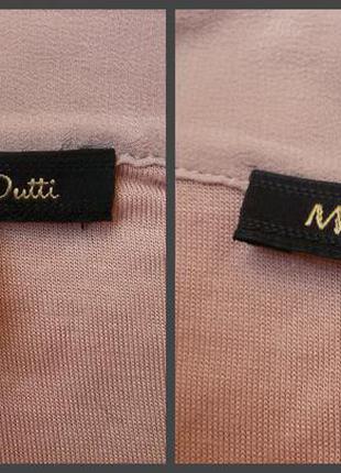 Шелковая блуза / топ massimo dutti / 100%шелк, 100%модал4 фото