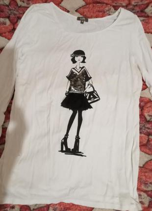 Стильна футболка італія р. м