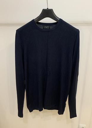 Тонкий светр zara джемпер светр чоловічий лонгслив