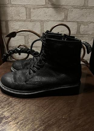 Кожаные ботинки dr.martens- оригинал