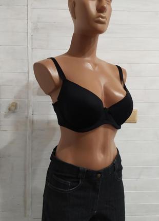 Бюстгальтер  черный 75-80 с