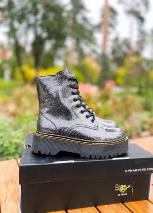 Dr.martens jadon galaxy (premium) с замком☑️ термо женские ботинки доктор мартинс1 фото