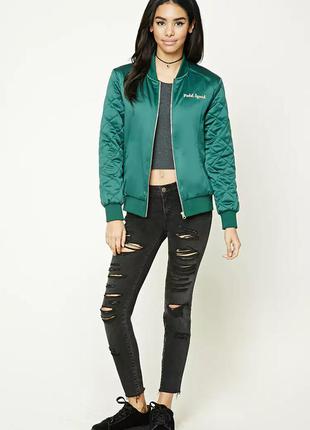 Бомбер / куртка / вітровка forever 21