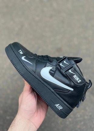 Зимние женские кроссовки nike air fors ❄️ найк аир форс с мехом