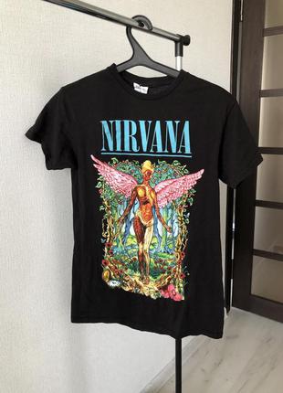 Футболка с принтом "nirvana (девушка-ангел)" push it
