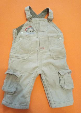 Теплі штани комбенизон на флісі 68-74