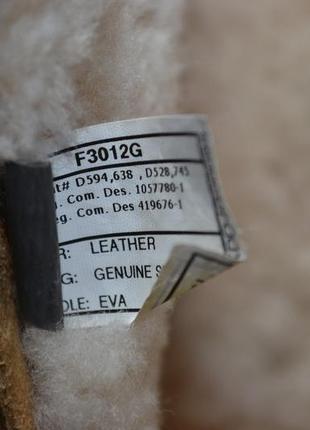 Ugg australia 34р уги сапоги зимние кожаные.3 фото