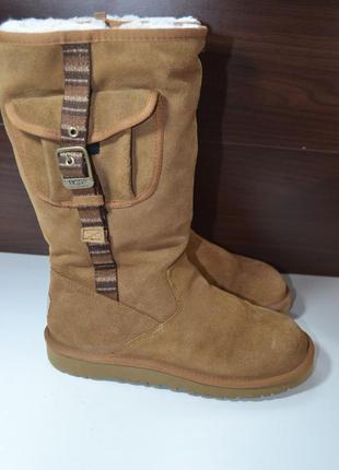 Ugg australia 34р угі чоботи зимові шкіряні.