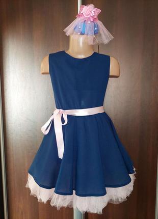 Нарядное платье+обурок